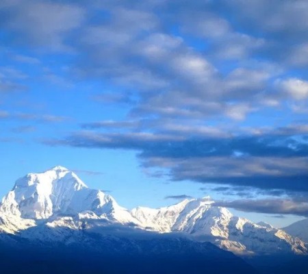 Mt. Dhaulagiri and the surrounding peaks from Poon Hill