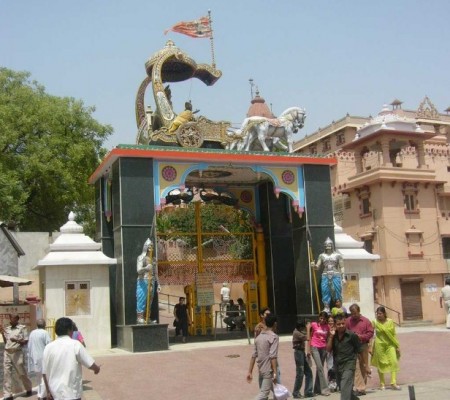 Entrance to the Shri Krishna Janmabhoomi temple complex, Mathura